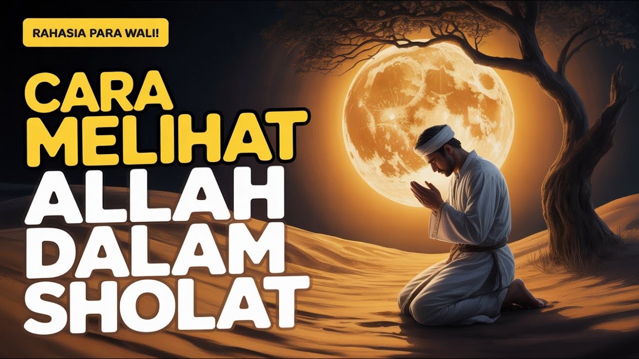 CARA MELIHAT ALLAH DALAM SHOLAT! Rahasia Sholat dari Para Wali Allah