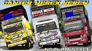 Special 3 mod bussid truck canter herex terbaru 2025 || mod truck herex style screenshot 4