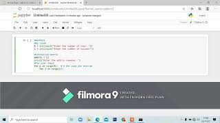 tutorial membuat matriks pada python