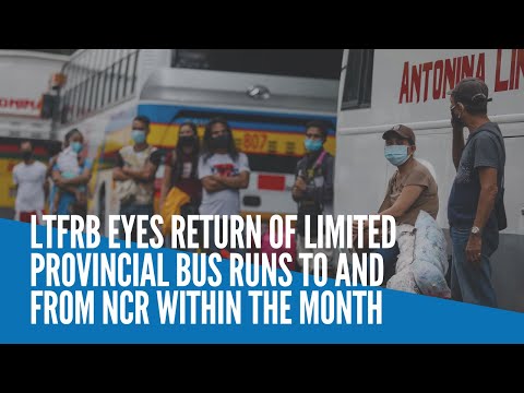 LTFRB eyes return of limited provincial bus runs to and from NCR within the month