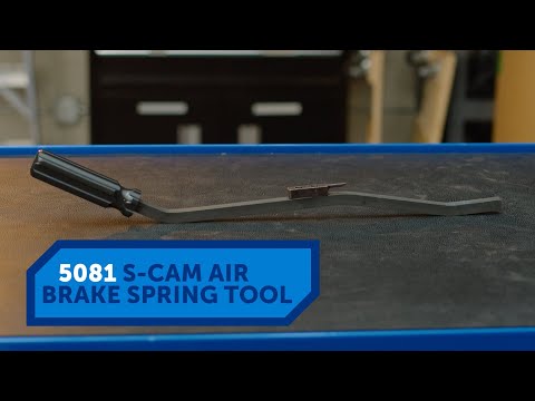 OTC S-Cam Air Brake Spring Tool 5081 - video from OTC Tools