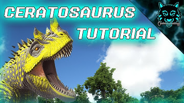 Ark Ceratosaurus Taming Tutorial | ARK Survival Evolved Ark Additions Mod Update