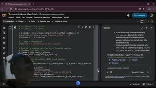 video Ejercicio 1 mediante la transformada de Laplace. Google colab