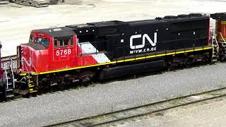BNSF Galesburg, IL Trains and engine movements around the yard July 7, 2021