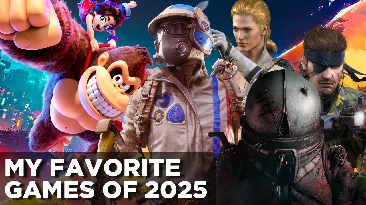 My Top 10 Favorite Games of 2025 - YouTube
