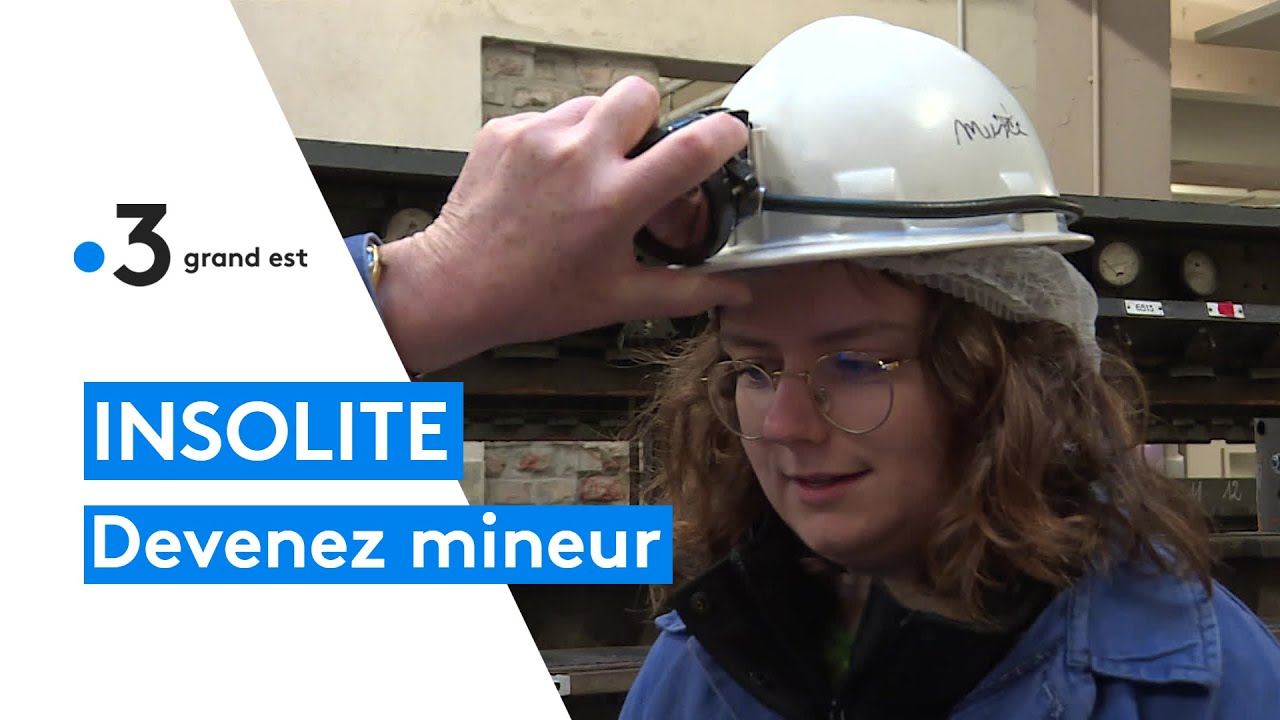 Insolite : dans la peau d'un mineur au Parc Explor Wendel