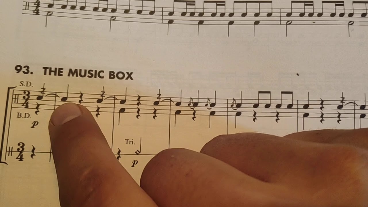 Band book 1 #93 Percussion counting