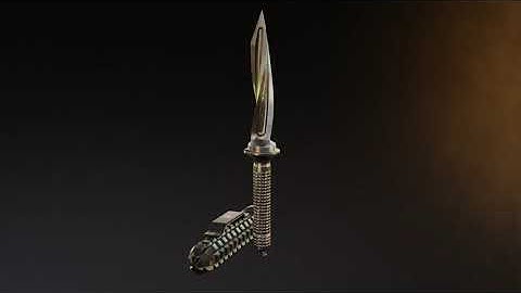 Jagdkommando integral Tri dagger ($)