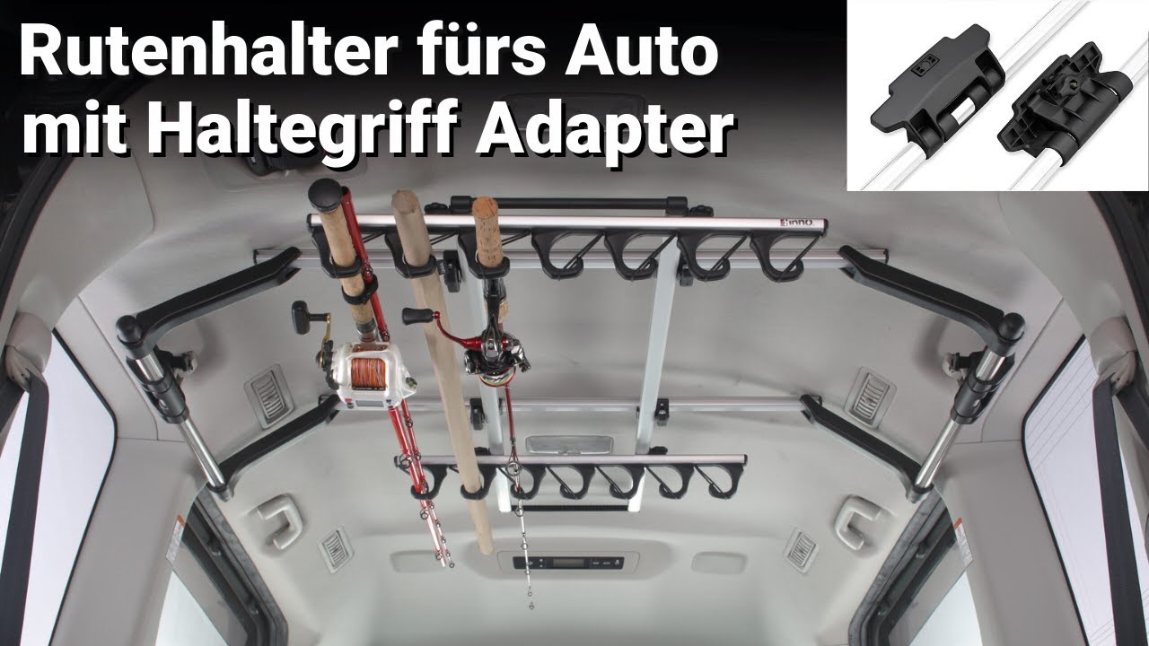 Raynesys Rutenhalter für Autodach, 2 Stück Verstellbarer Auto  Angelrutenhalter, Universale Halterung für 5 Stange Angeln, Angelruten  Organizer für SUV, LKW, Van - Schwarz : : Sport & Freizeit