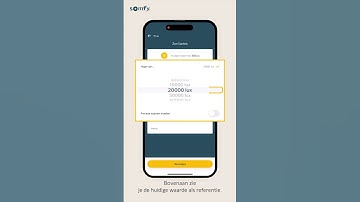 4. Aanmaken TaHoma scenario met zon EN temperatuur functies - Winterochtend