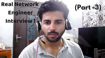 Interview met Senior Network Engineer (Interview -3) | Live opgenomen interview