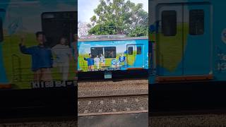 Commuterline BKS - KPB via PSE #kai #keretaapi #commuterline #jr205 #stasiun #railway #shorts