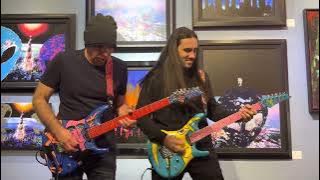 Joe Satriani & Wilmer Lebron - Guitar Jam (Part - 1)