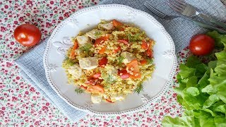 Булгур с курицей Булгур с курицей