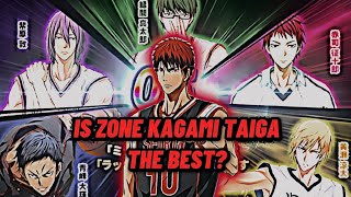 Is ZONE KAGAMI TAIGA THE BEST From The GENERATION OF MIRICALES | Kurokos Basketball Street Rivals Is ZONE KAGAMI TAIGA THE BEST From The GENERATION OF MIRICALES | Kurokos Basketball Street Rivals