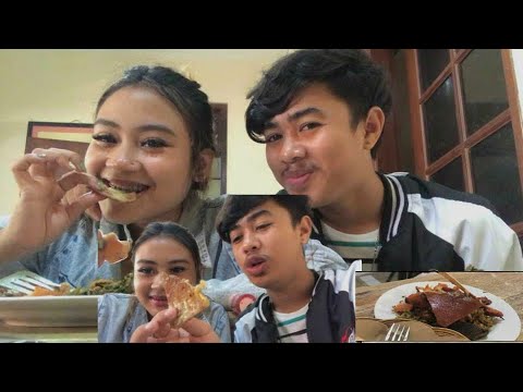 MUKBANG NASI BABI GULING PAN ANA! BERSAMA RATU SANGE?!