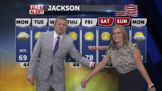 John Wayne and behind the scenes weather