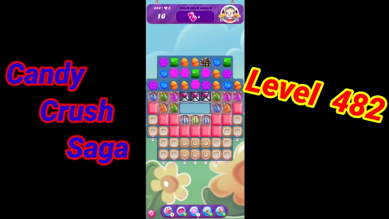 How To Beat Level 482 In Candy Crush