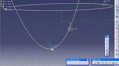 CATIA V5 TUTORIAL_29 Conic Profiles