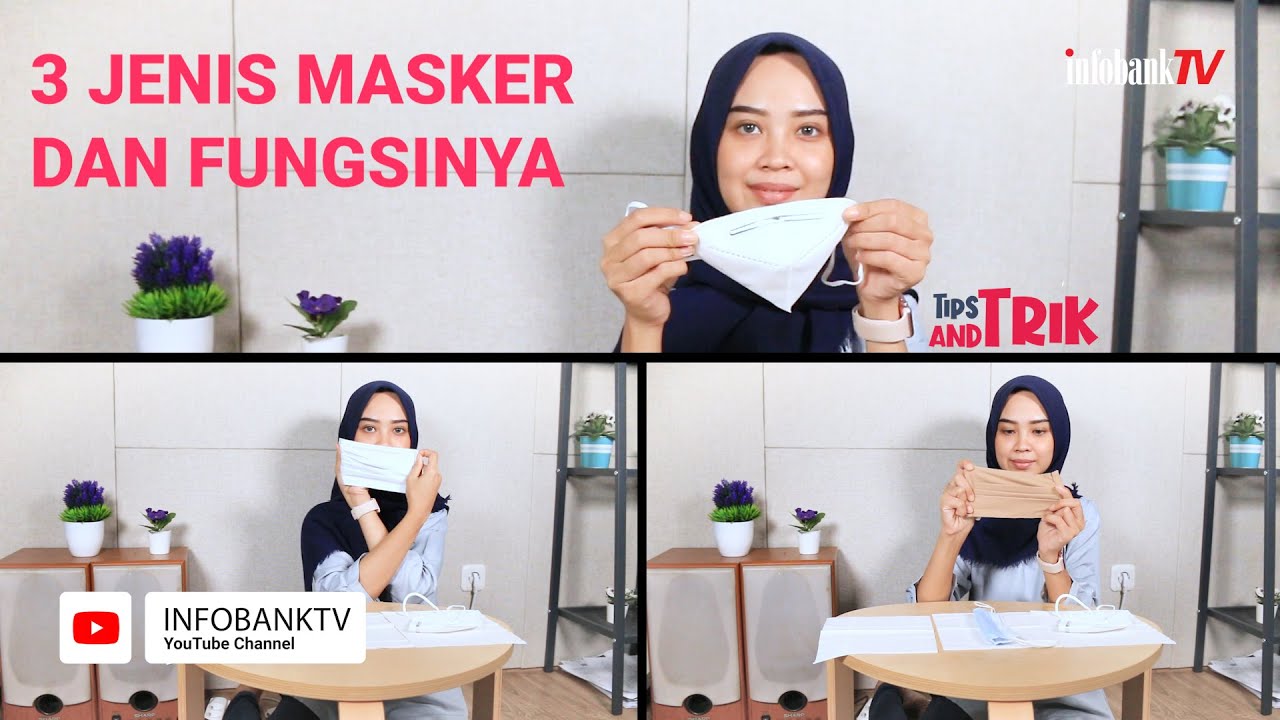 INI 3 JENIS MASKER YANG EFEKTIF MENCEGAH VIRUS CORONA
