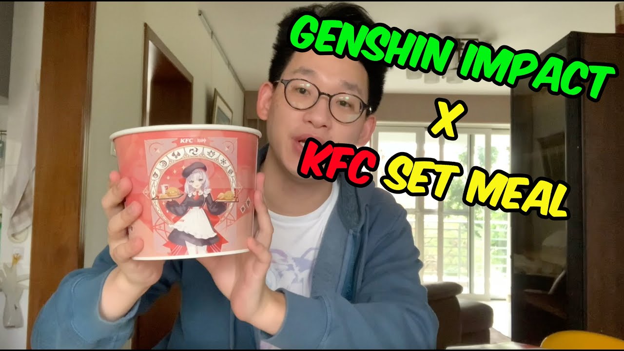 [Genshin Impact] KFC Collab Mukbang - YouTube