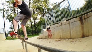 Fakie back lip shove! Flat bar killer! - Doug Nehrenz