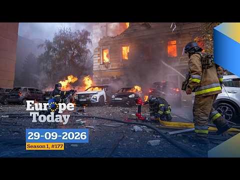 Ucrânia pede financiamento urgente em Bruxelas, drones russos atacam Kiev