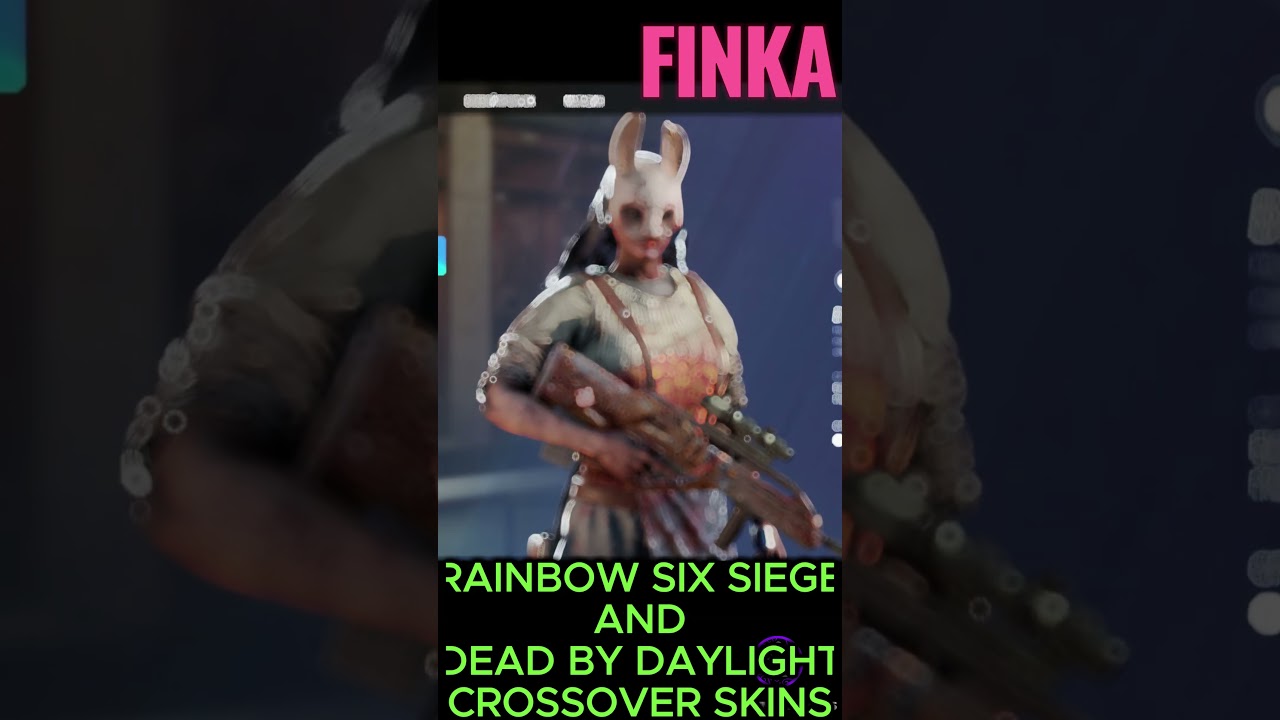 The R6 skins from the new Dead By Daylight update : r/Rainbow6