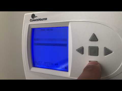 ClimateMaster Thermostat - How to turn on/off Fan for Circulation
