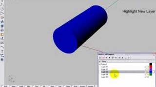 Rhino 3D - Change objects layer