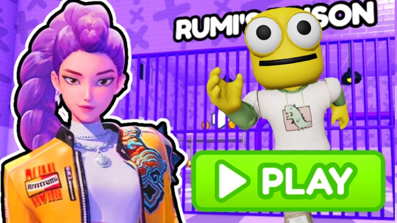ENFERMER DANS LA PRISON DE RUMI ENORME BARRY (KPOP RUMI'S DEMON HUNTER PRISON RUN)