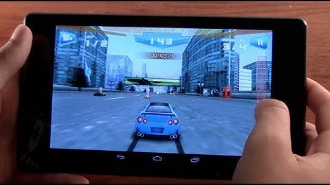 New Nexus 7 Speed/Gaming Test