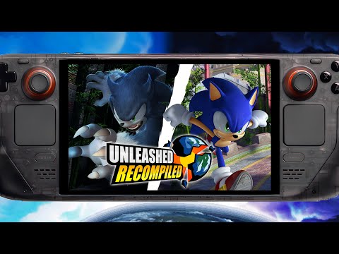 Sonic Unleashed Recompiled on Steam Deck OLED - Showcase