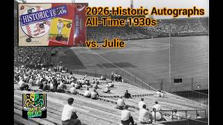 Details 2026 Historic Autographs All-1930s Baseball vs. Julie News