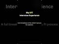 IIFT Interview Experience #catexam #mba #interviewquestions #iift #viral #exams