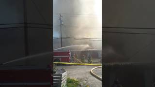 Edson Alberta, historical building fire