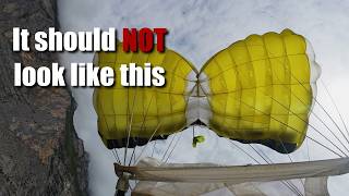 My Parachute Malfunctioned During a BASE Jump