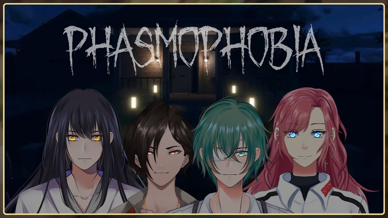 【Phasmophobia】Trying new phasmo update ft. Ryoku, Lagann & Giran — VTuber Indonesia