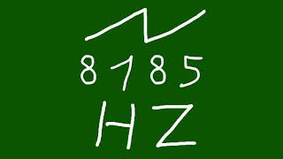 8185 hz saw