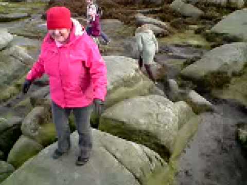 Linda, Justin, Ann & Mark: Hathersage Peak Distric...