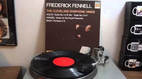 Holst: Suite No. 1 in E-Flat - Frederick Fennell, The Cleveland Symphonic Winds