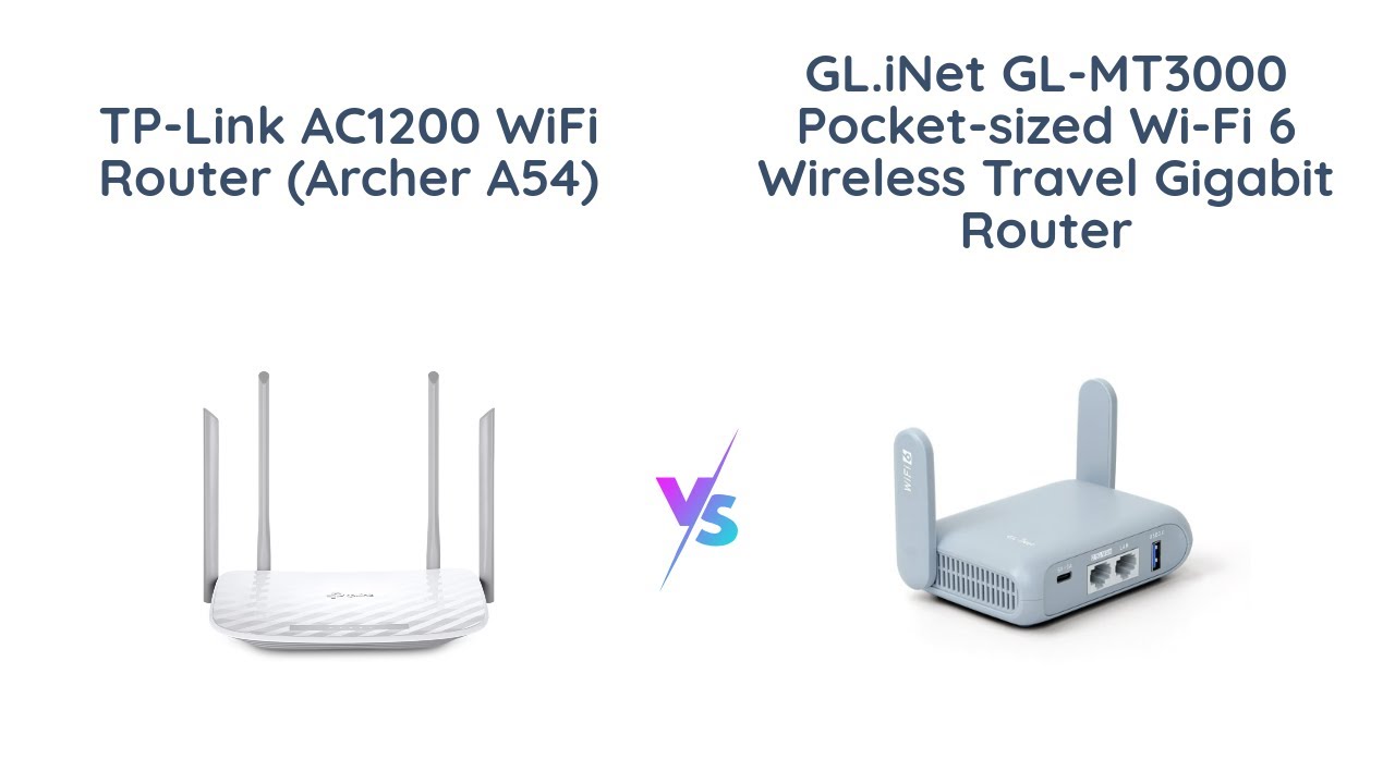 TP-Link AC1200 vs GL.iNet Beryl AX Router Comparison 📶🔥 - YouTube