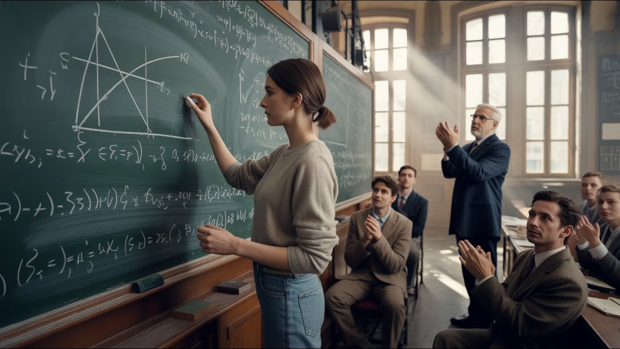 Wyśmiali jej wzór… dopóki profesor nie przyznał, że to nowe twierdzenie nosi jej nazwisko