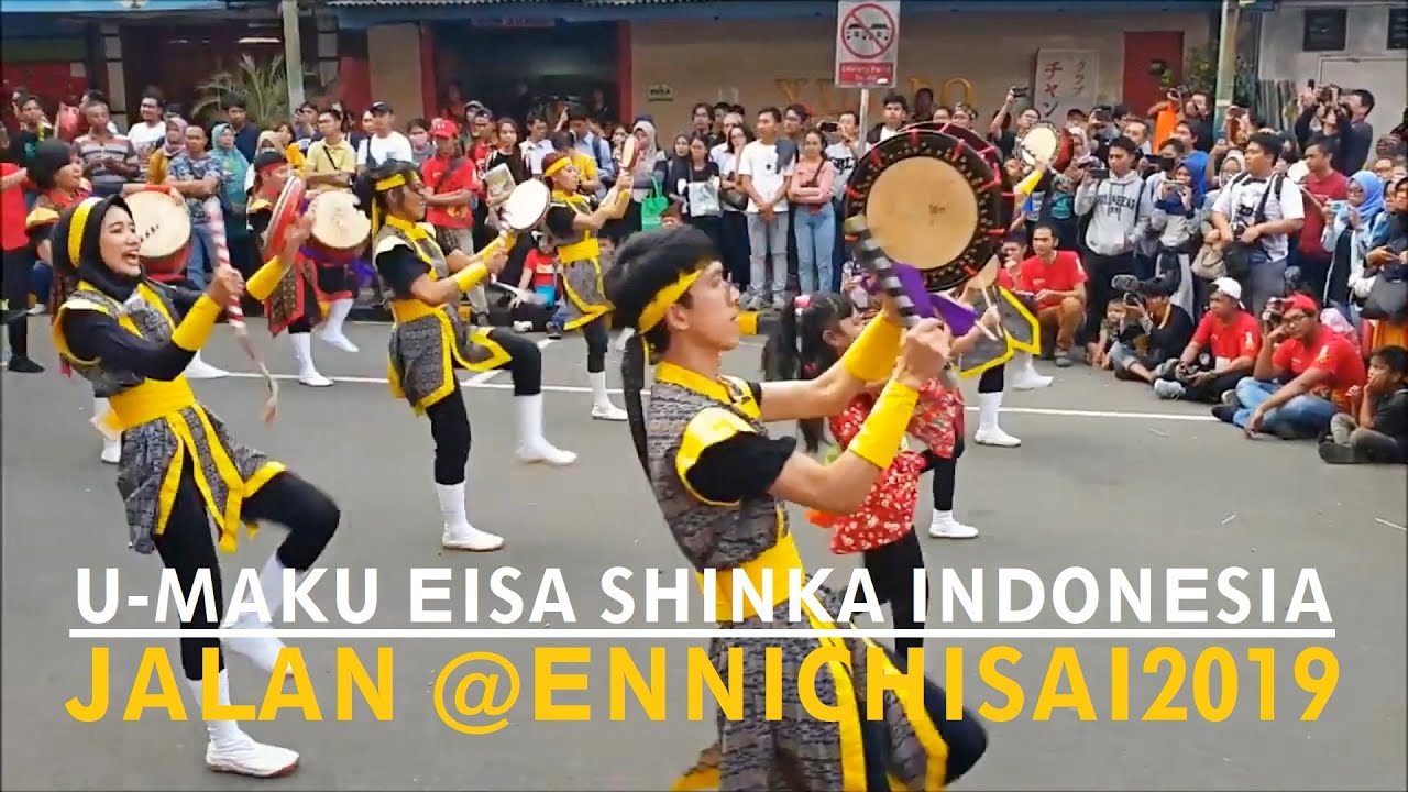 U-maku Eisa Shinka Indonesia ~ Taiko Okinawa Ennichisai 2019 ~ ダイナミック琉球 / Dynamic Ryukyu