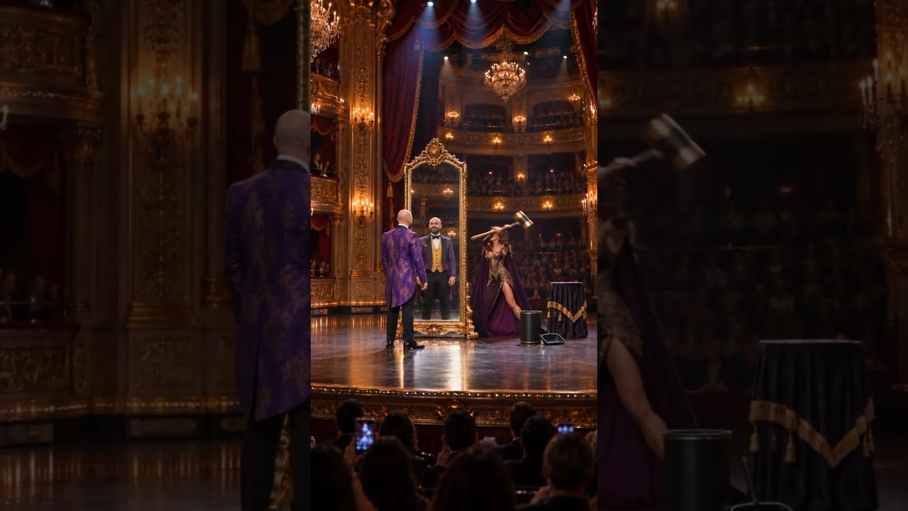 Magician Shatters Reality with Insane Mirror Illusion