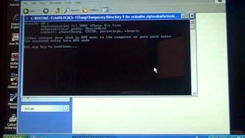 How To JailBrake 2G Ipod Touch/Iphone on FirmWare 2.2.1