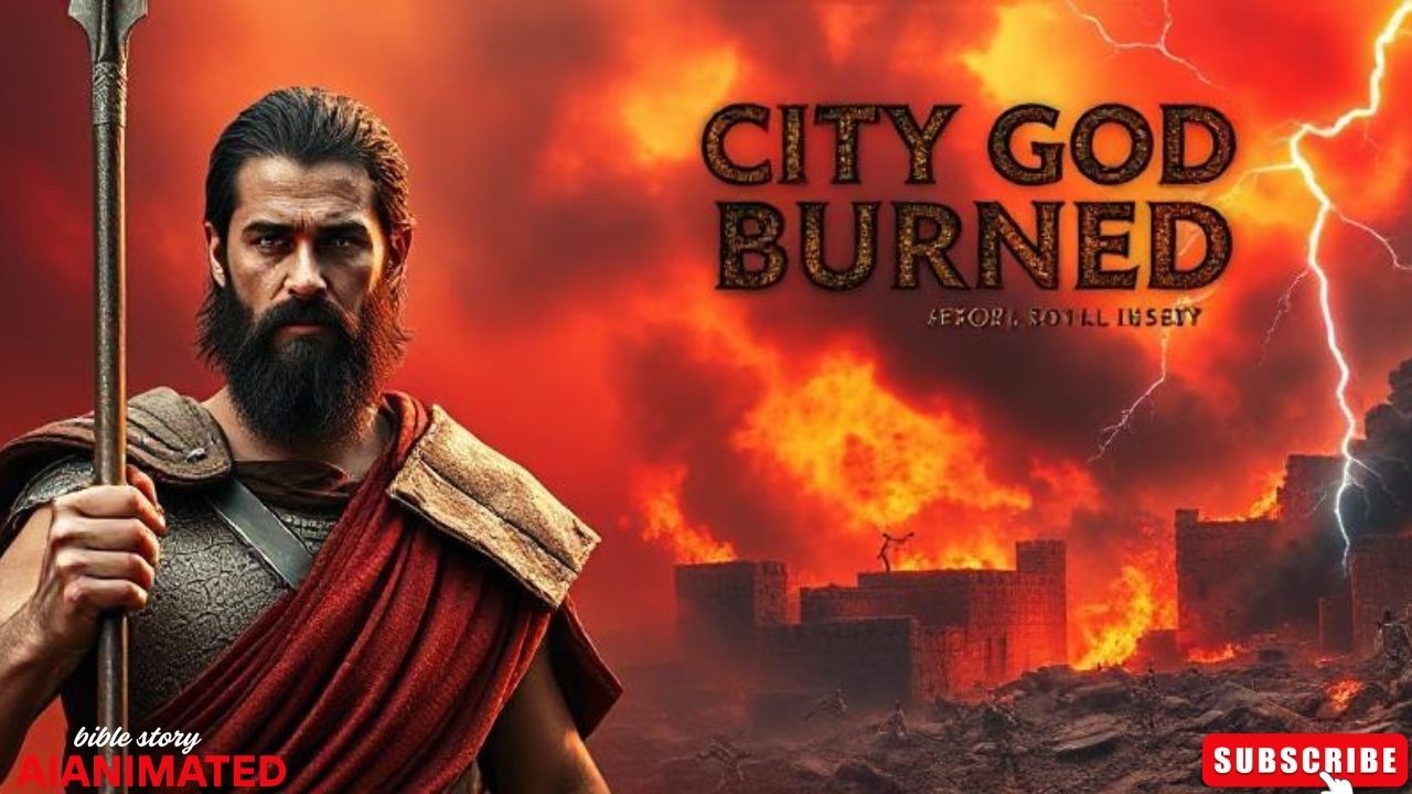 “Ai The City God Burned to Ash – Biblical Destruction Caught in History!” AI Animated Bible Story