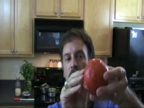 Peel Tomatoes in 2 Easy Steps! - YouTube