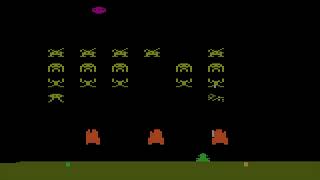 Atari 2600 Space Invaders Run
