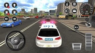 محاكي ألقيادة _قيادة سيارة الشرطة ملاحقة اللصوص /police car simulator 2025 /ألعاب للأطفال screenshot 5